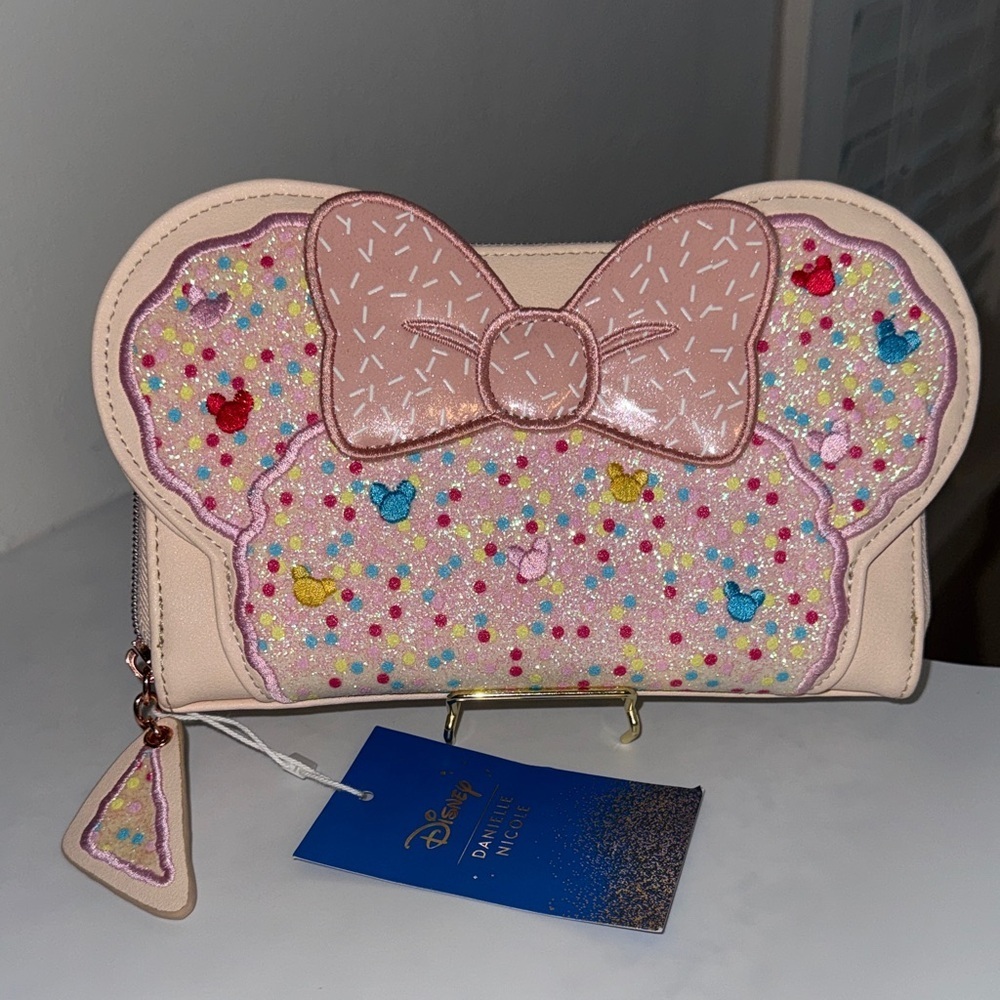 Disney Danielle Nicole Minnie Mouse Fairy Bread Wallet - Picture 1 of 5